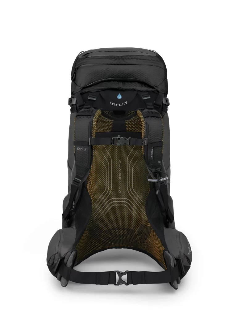 Osprey Atmos AG 50 backpack rear suspension system