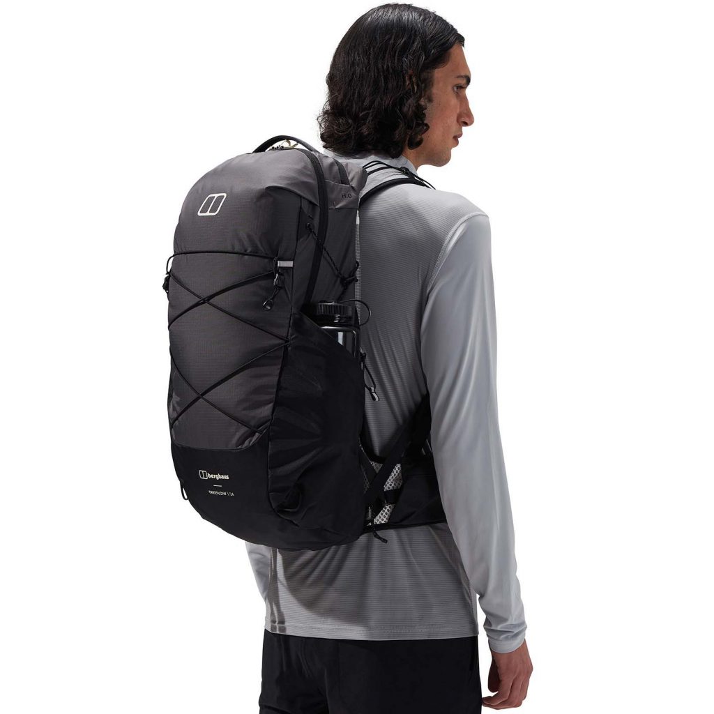 Berghaus Freeflow 30+5 backpack worn during hiking