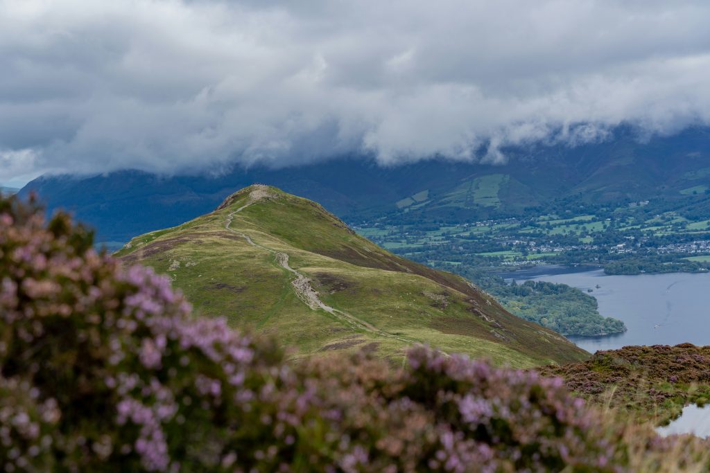 Catbells ridge walk above Derwentwater in the Lake District