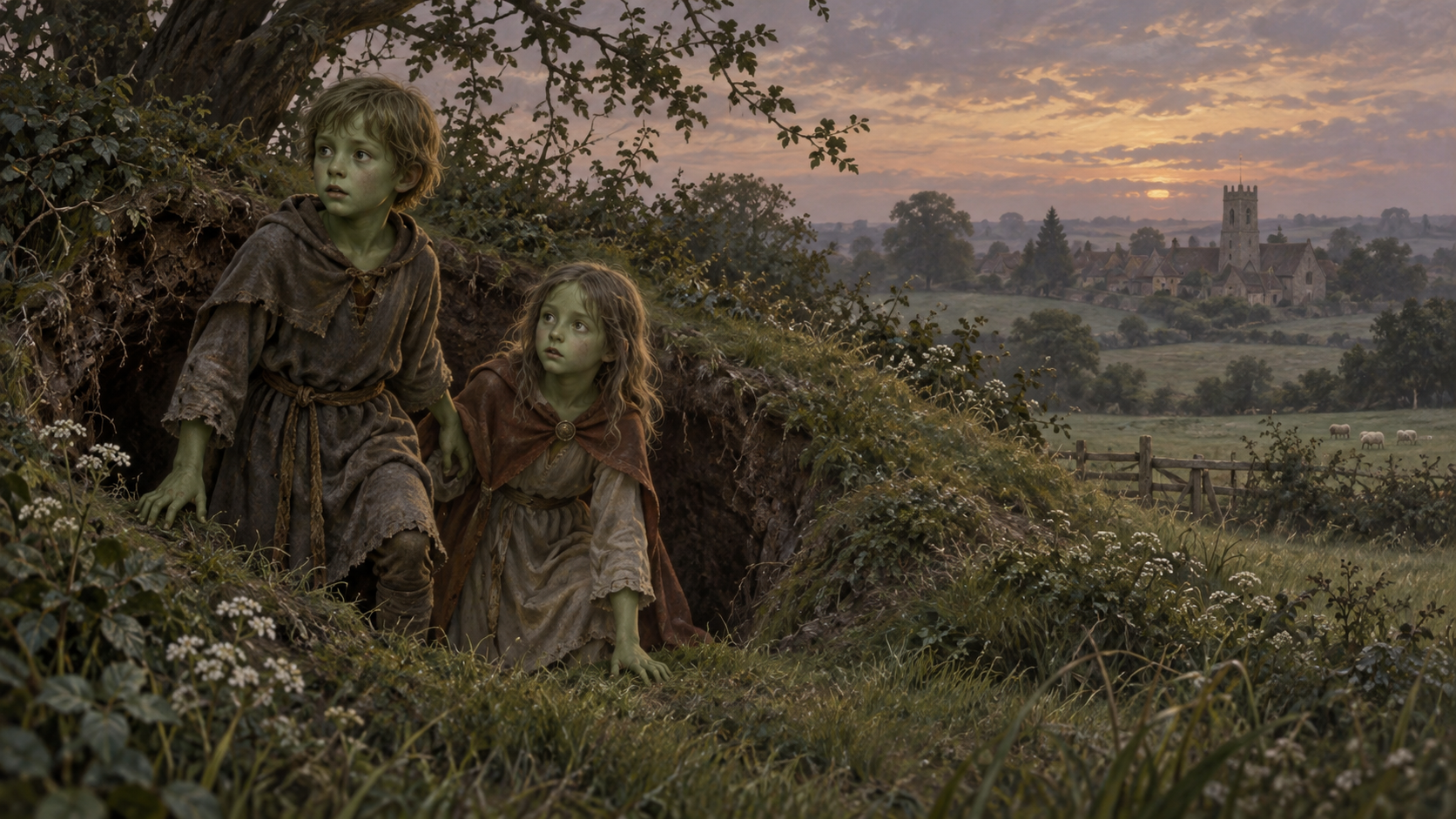 The Green Children of Woolpit: England’s Strangest Medieval Mystery